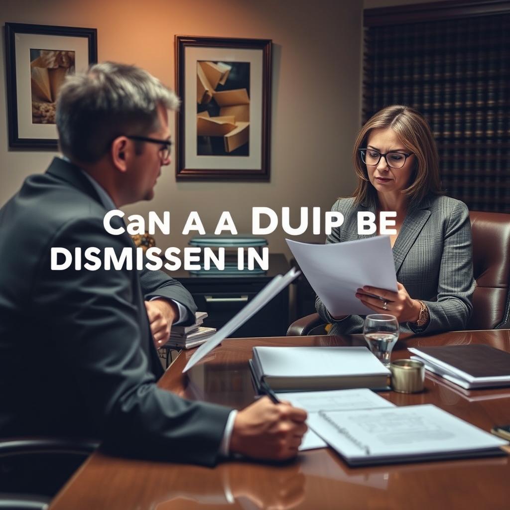 Can a DUI be dismissed in Loudoun County