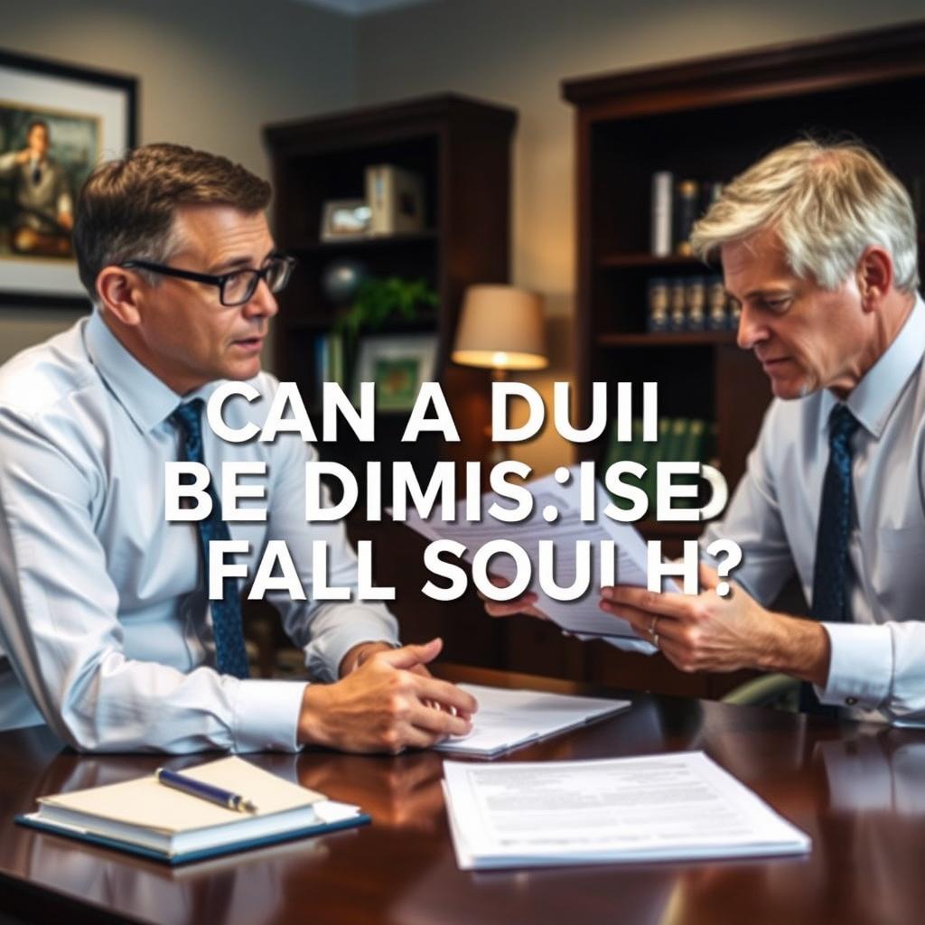 Can a DUI be dismissed in Falls Church